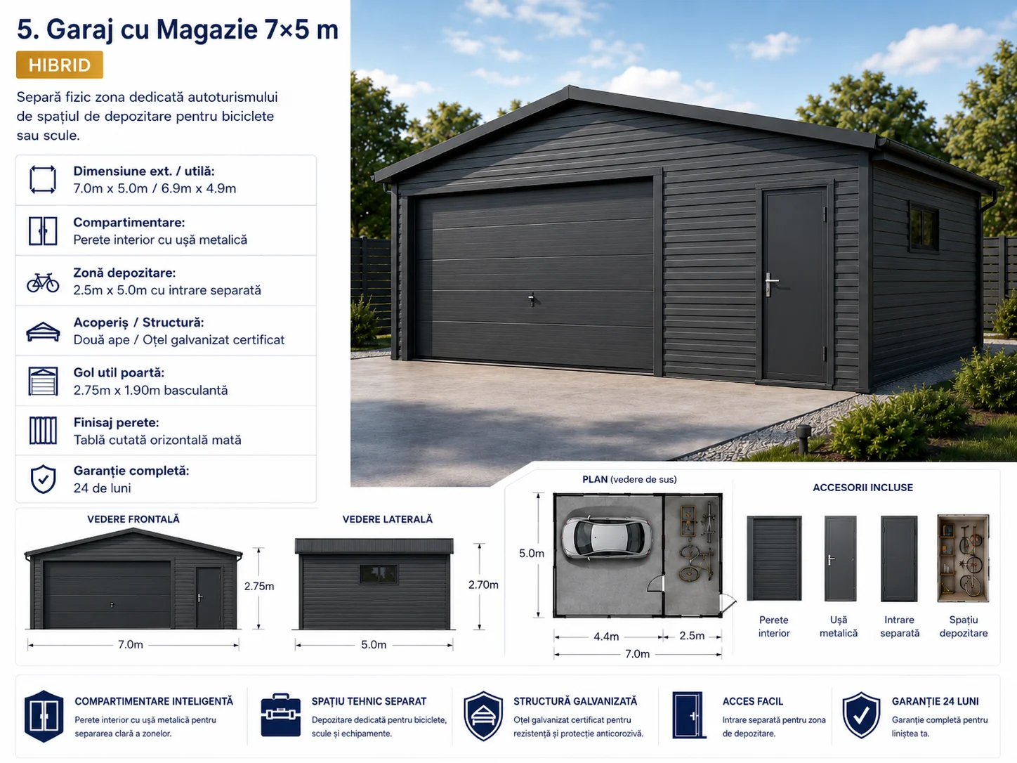 Garaj cu Magazie